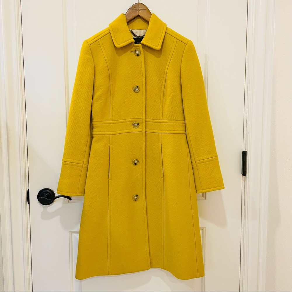 *NEW* J Crew Classic lady day coat in Italian double-cloth wool with Thinsulate